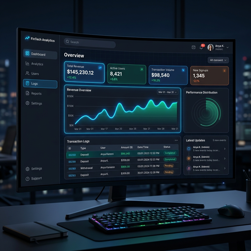 Ashgateway Dashboard Preview